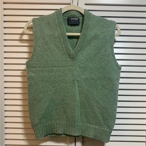 Two Vintage Puritan Pullover Vests - SZ Small - Picture 6 of 11